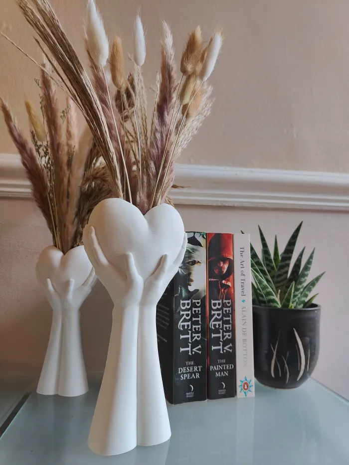 Vase / Pot à plantes coeur moderne