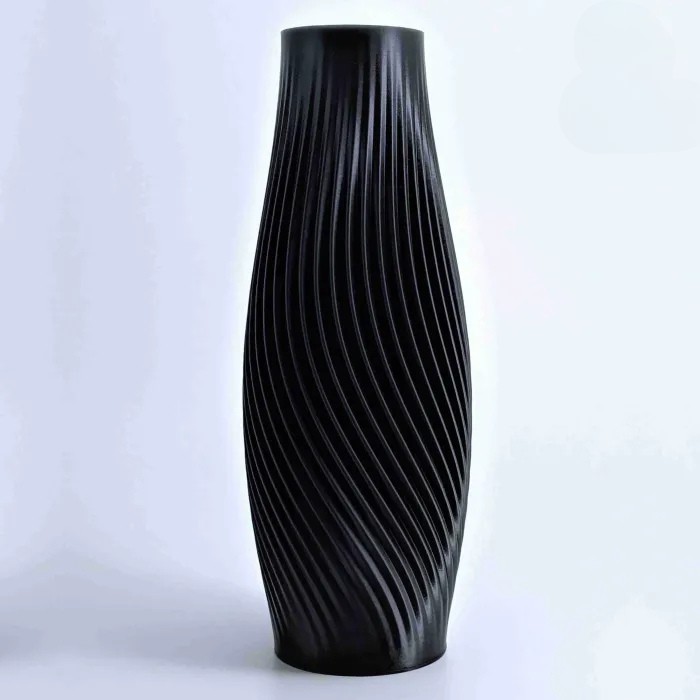 Elegant vase blanc