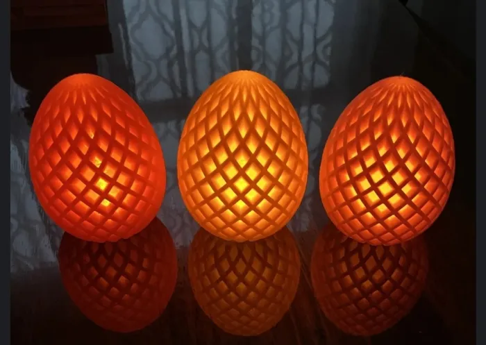 Lampes oeufs de dragon