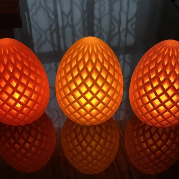 Lampes oeufs de dragon