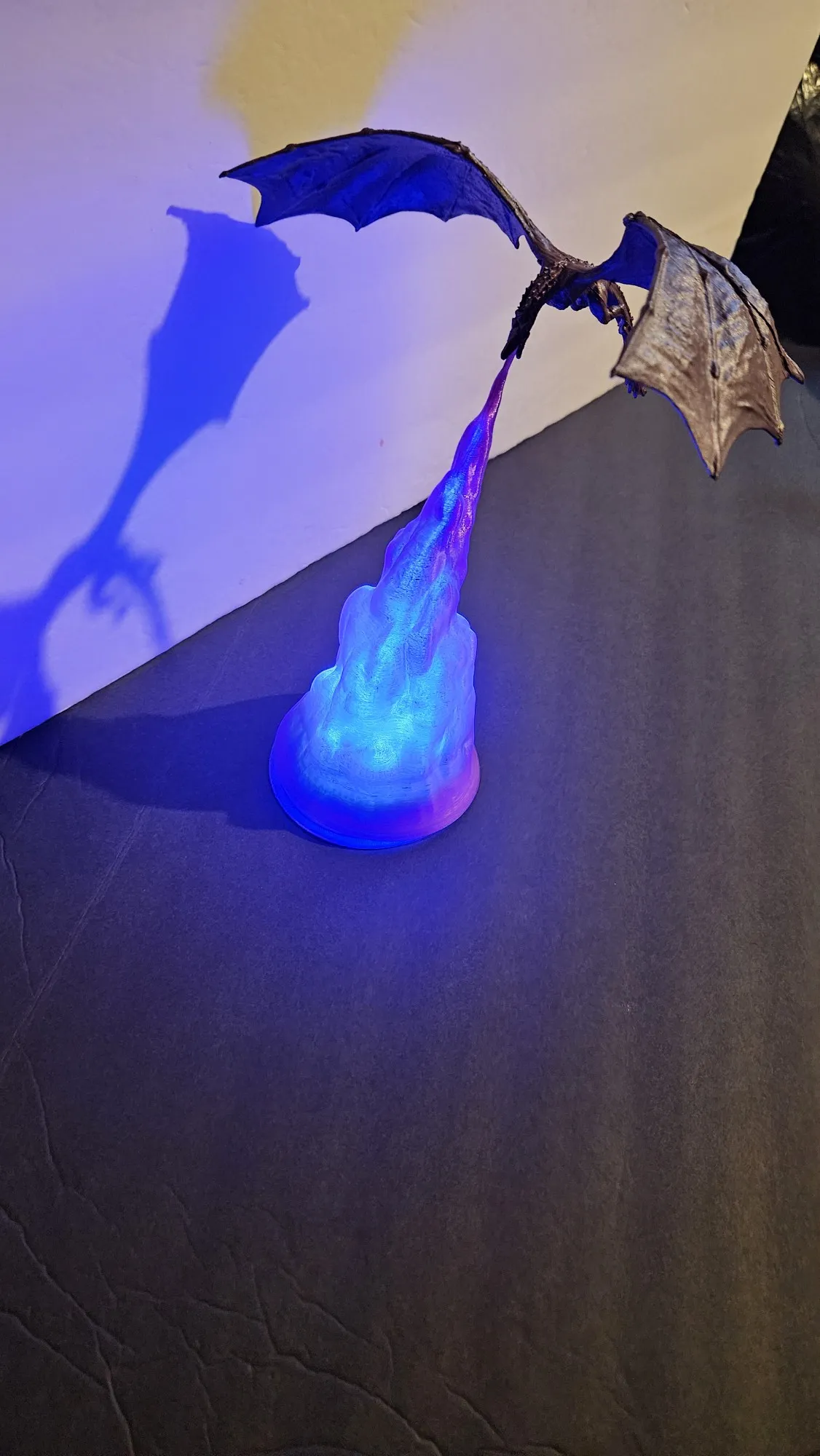 Lampe flamme de dragon