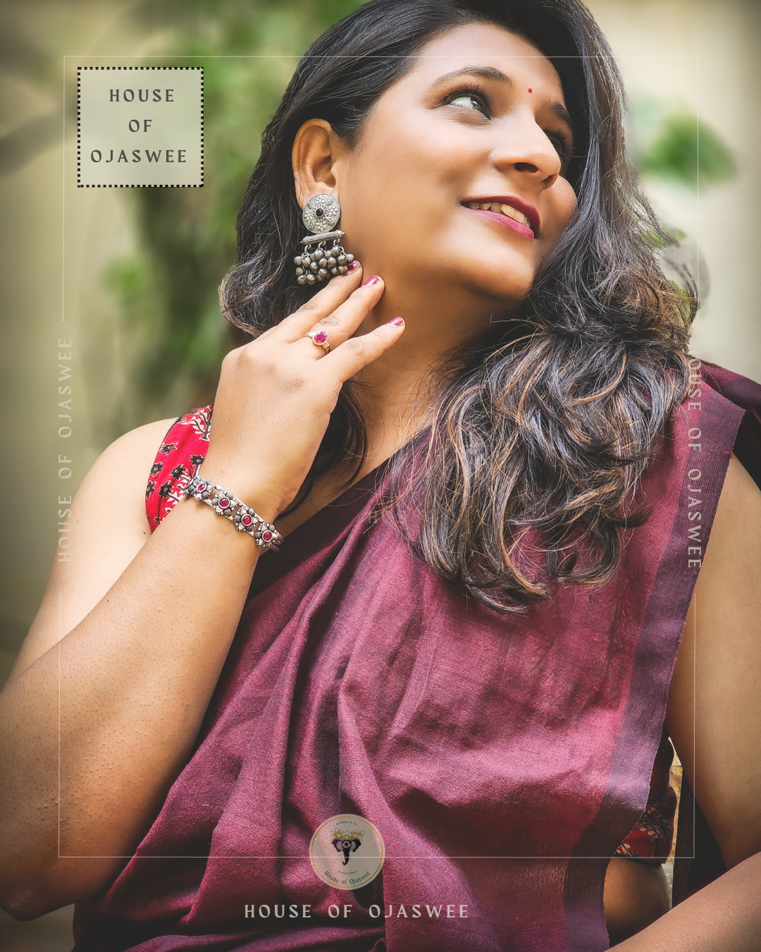 Oxidized Earrings