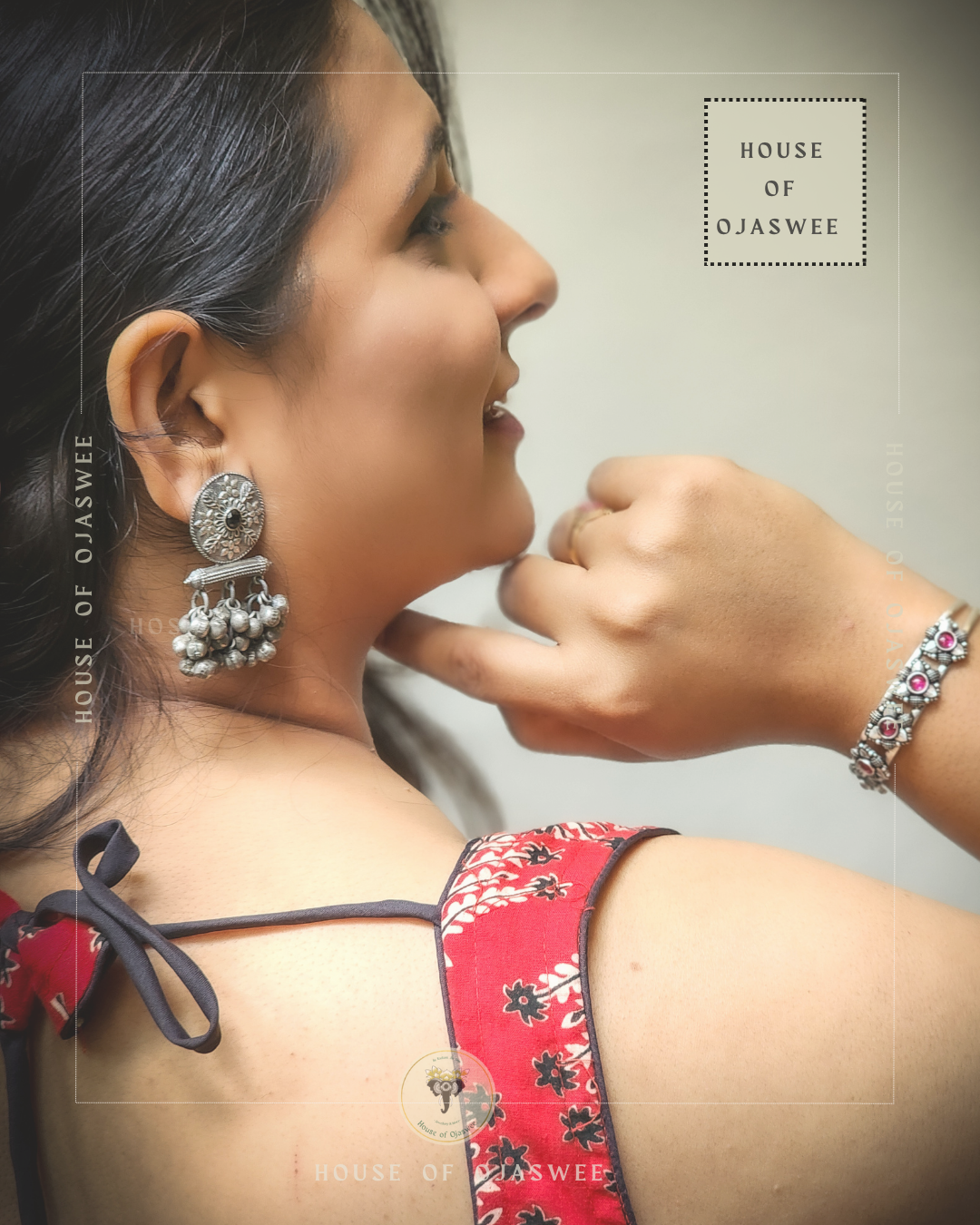 Oxidized Earrings