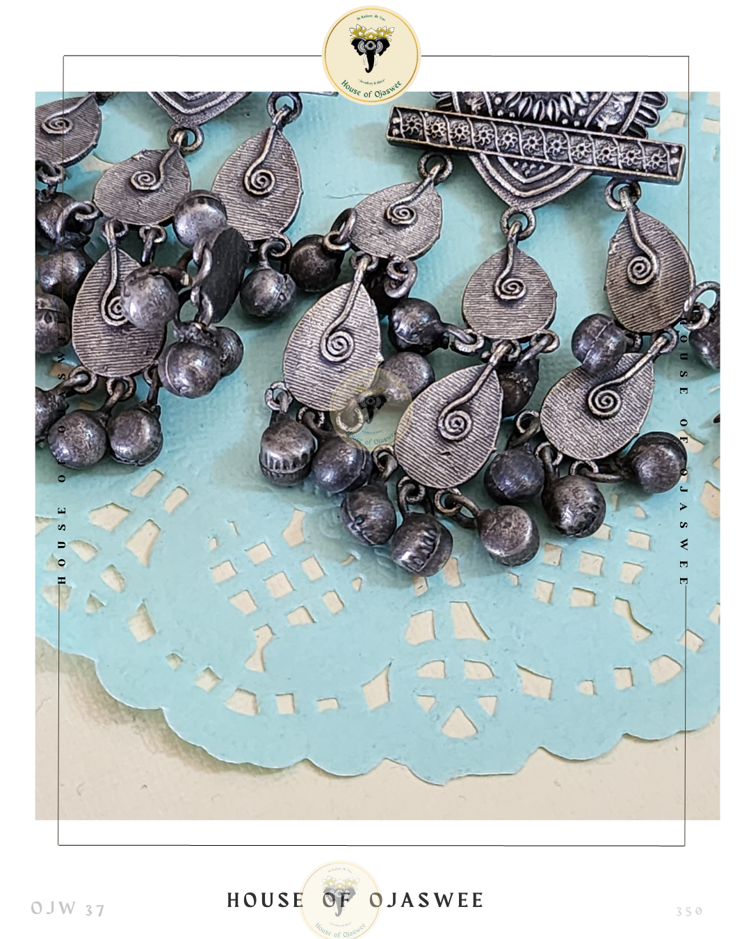 Oxidized Earrings
