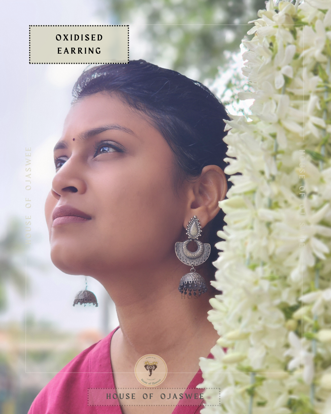 Oxidized Earrings