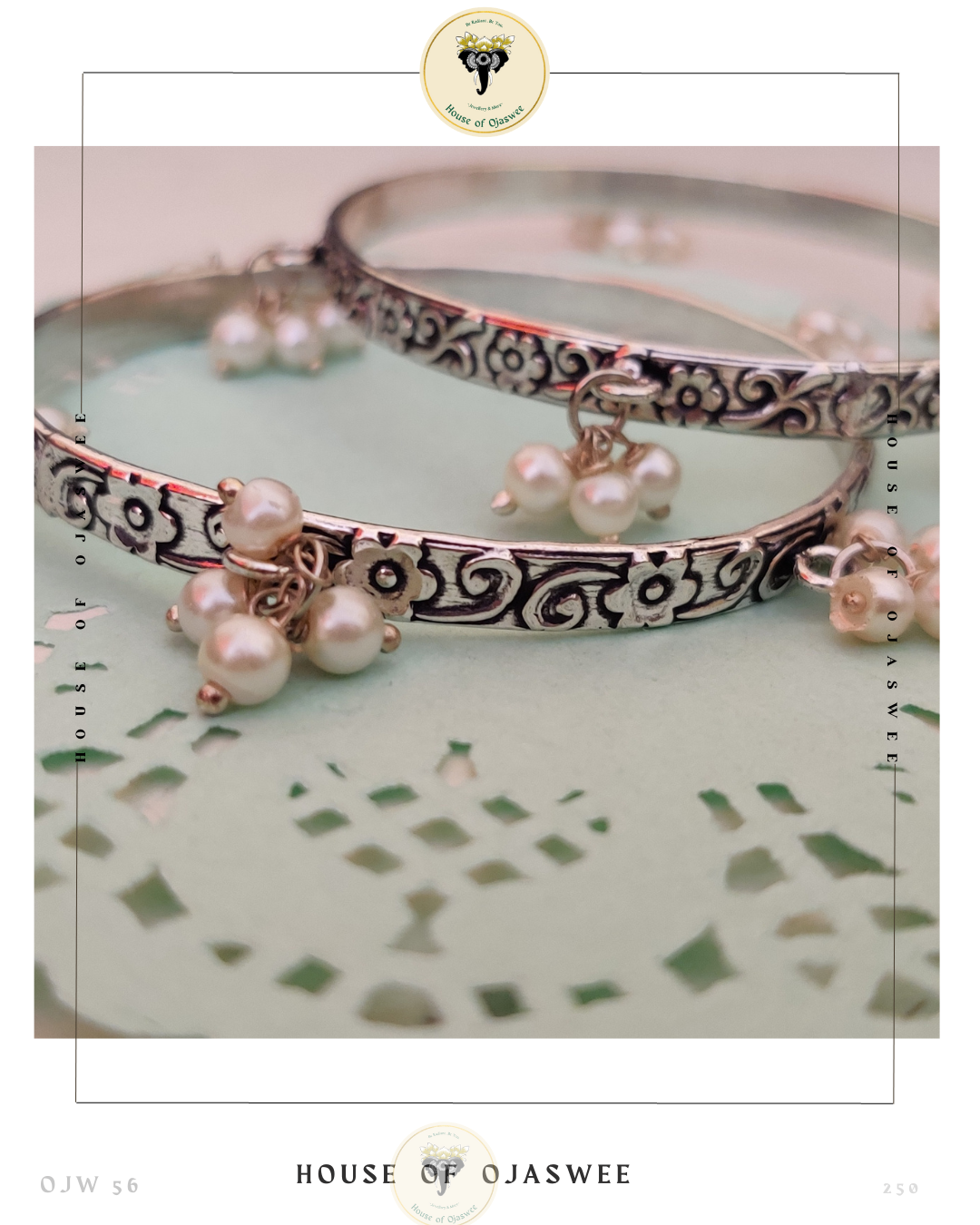 Oxidized Bangles - size 2X6
