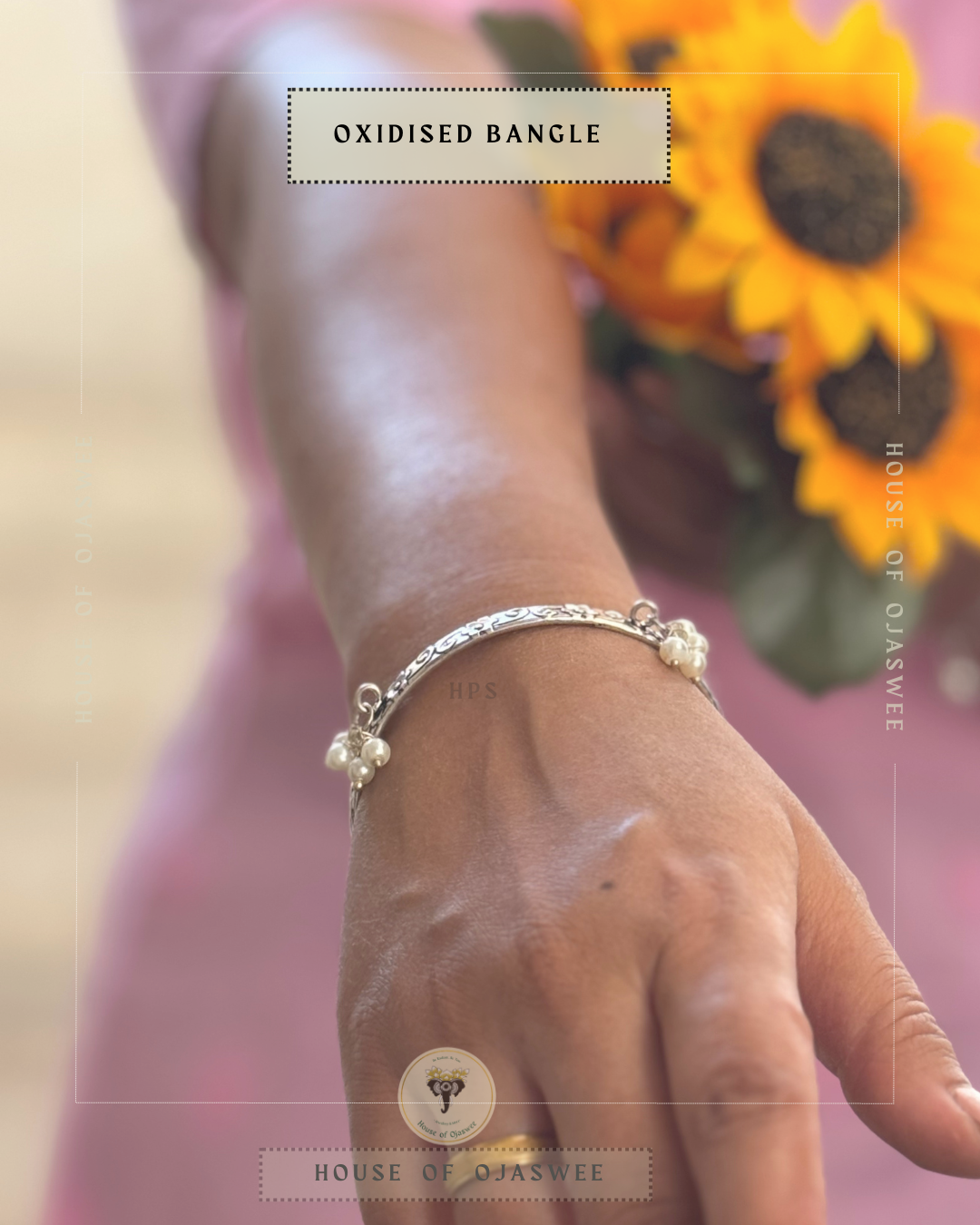 Oxidized Bangles - size 2X6