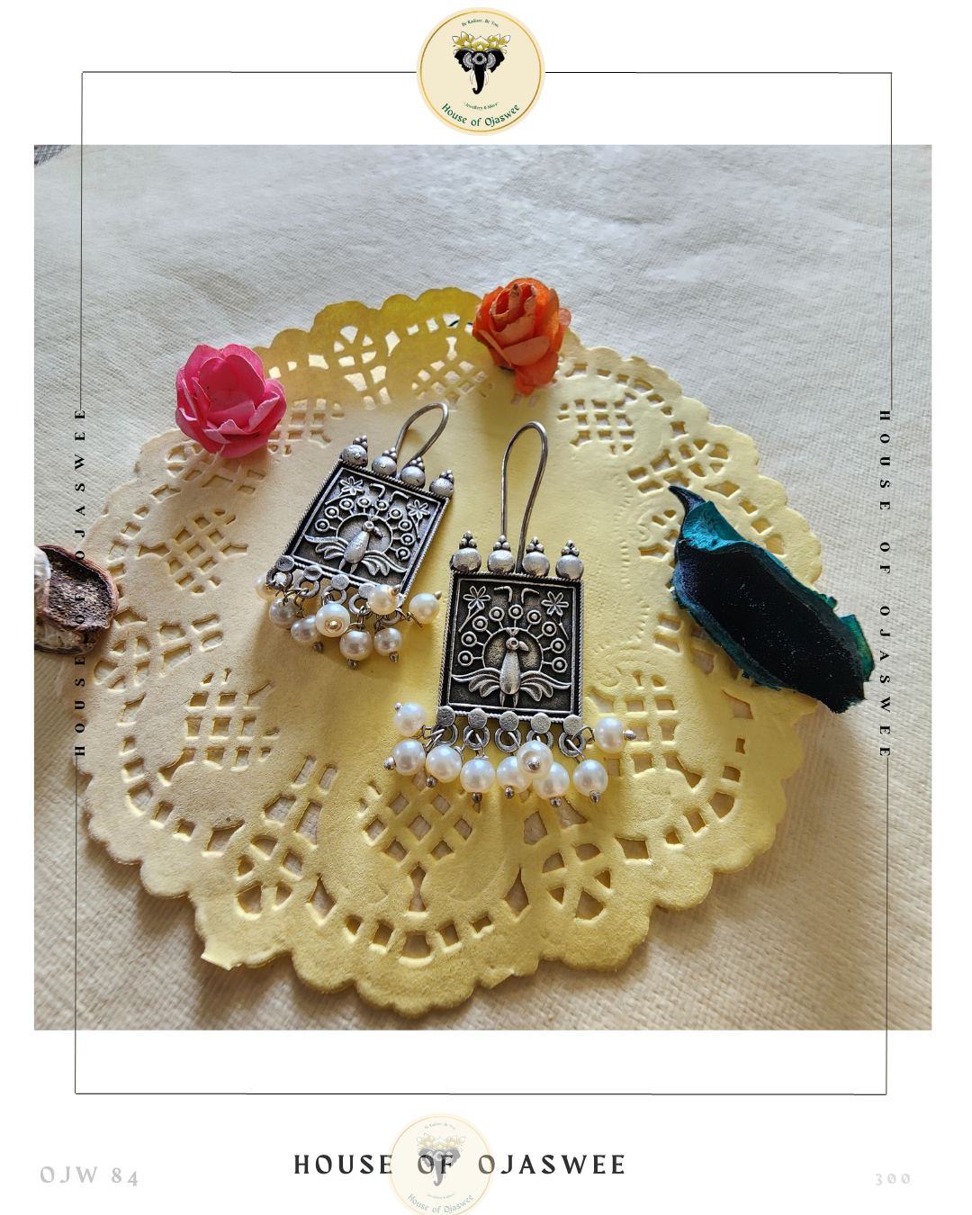Oxidized Earrings 
