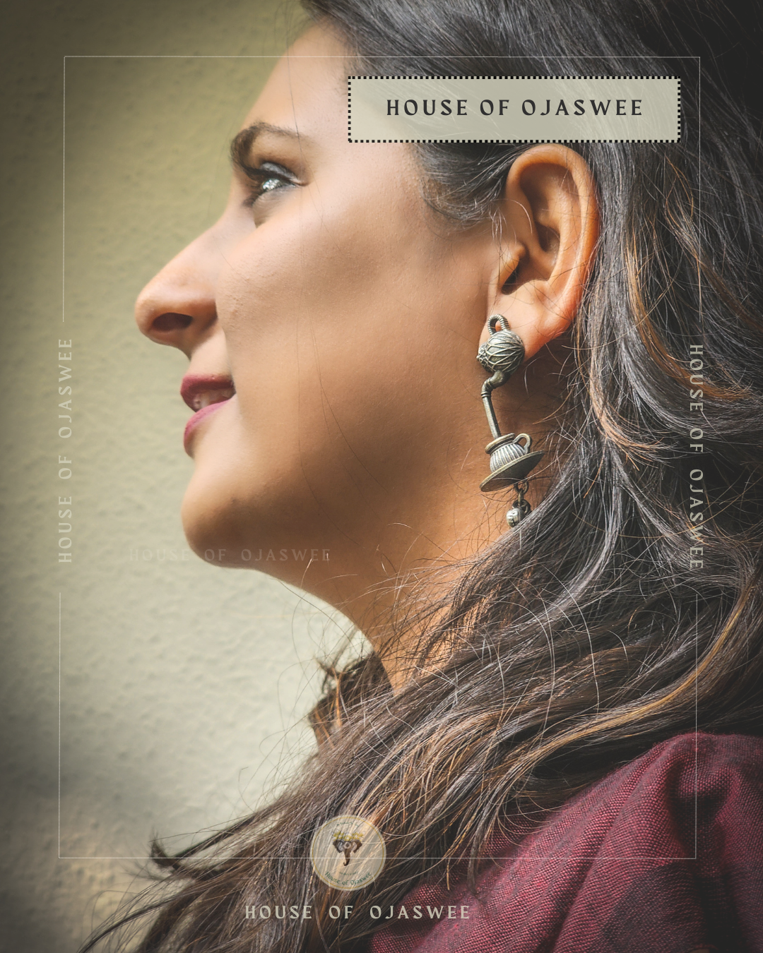 Oxidized Earrings - Chai pe Charcha