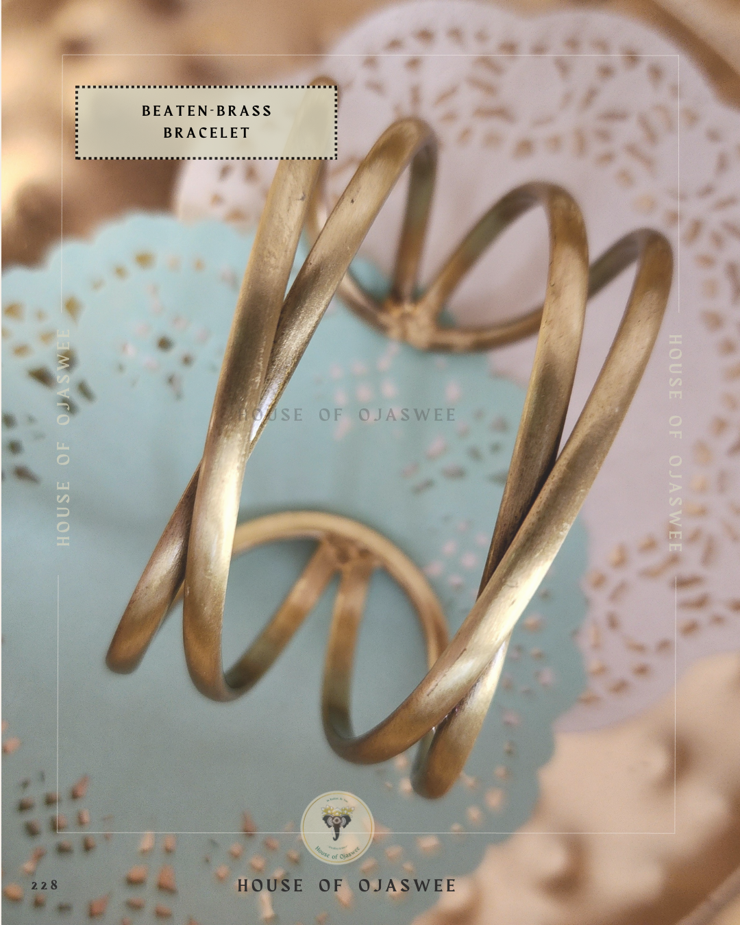 Matte  Bracelet Criss-Cross