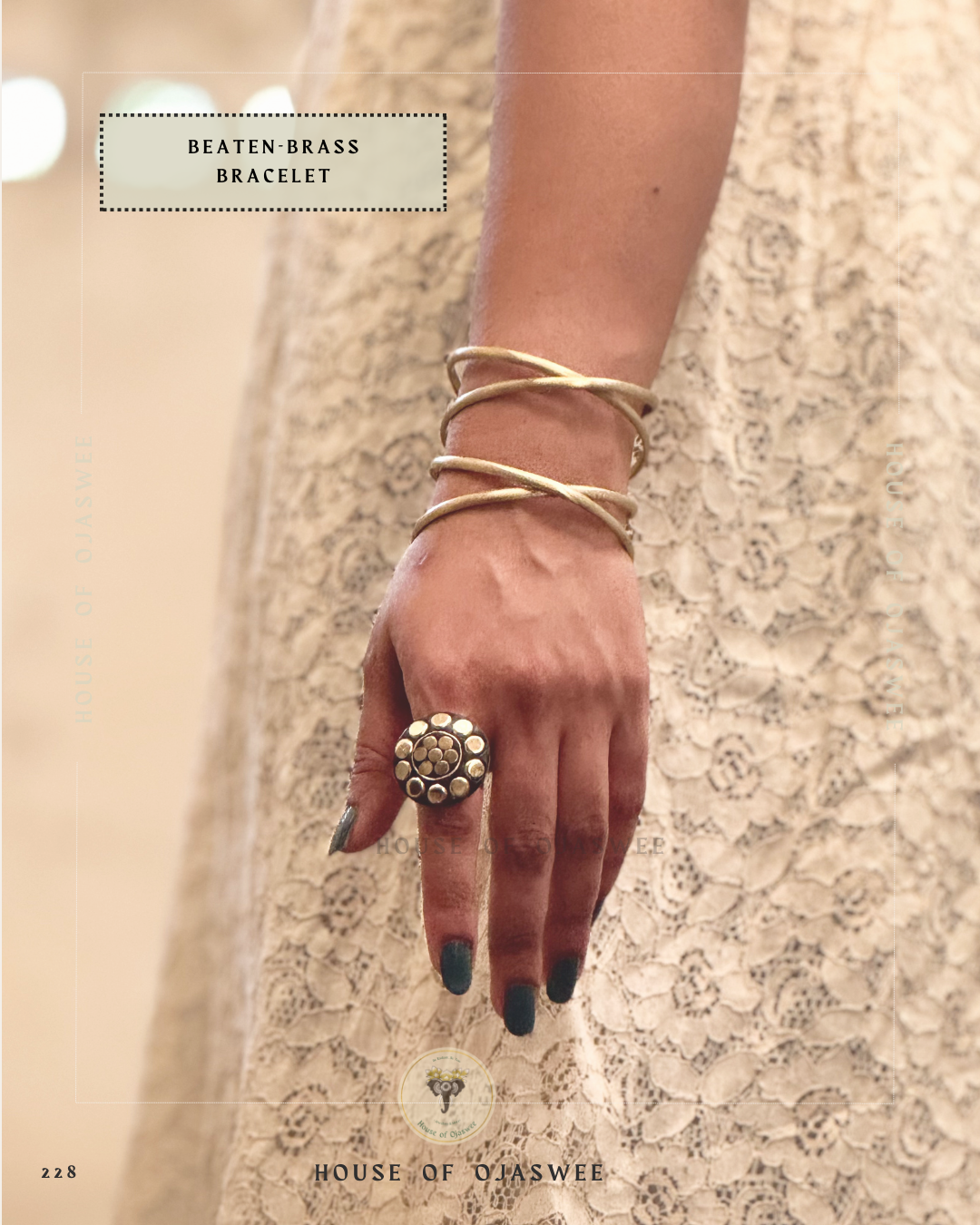 Matte  Bracelet Criss-Cross