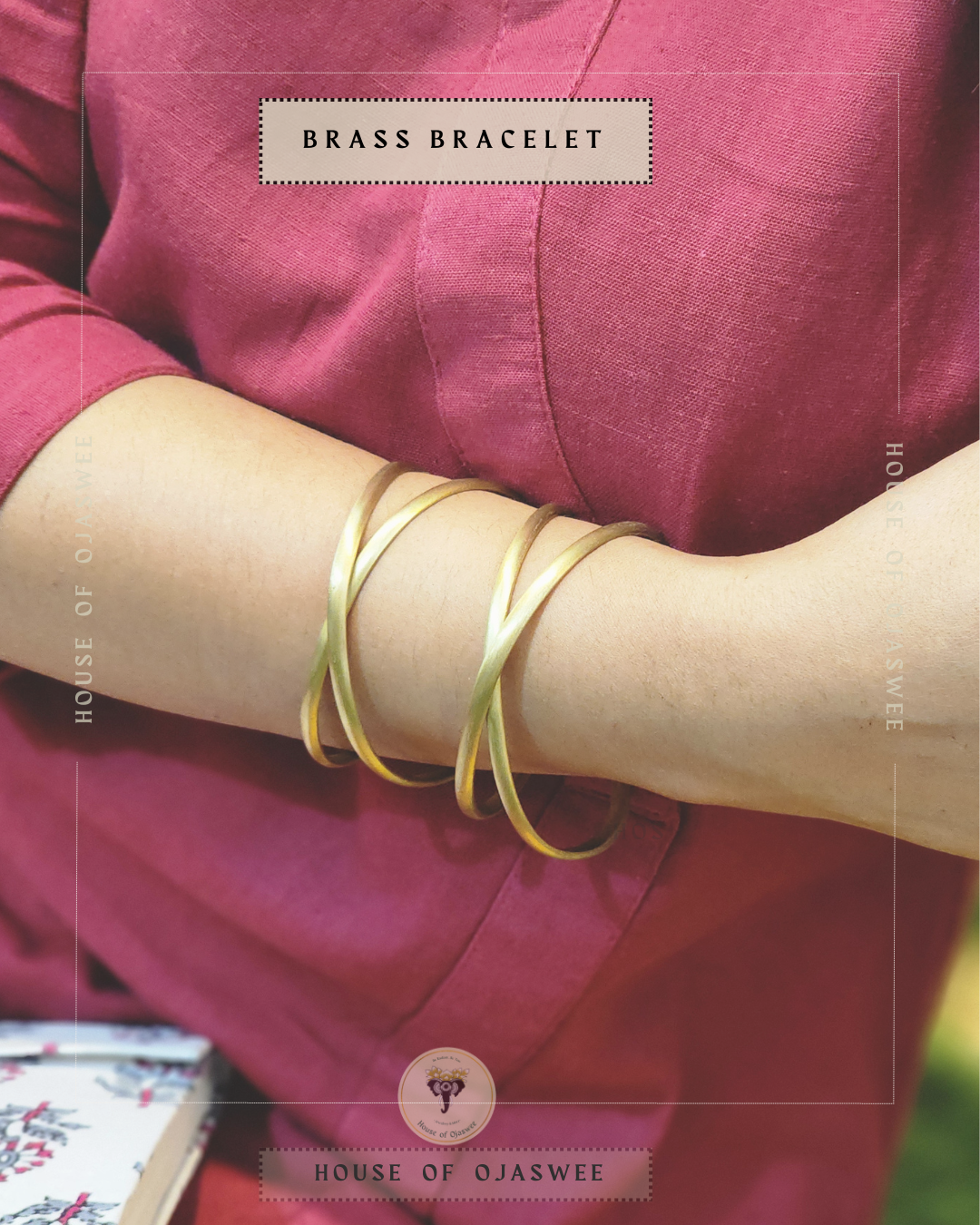 Matte  Bracelet Criss-Cross