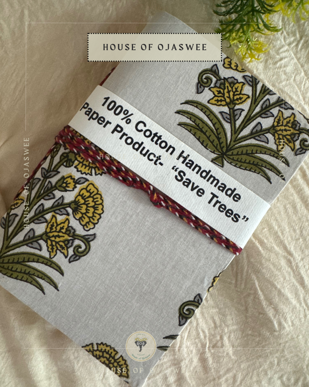 Fabric Diary - Floral Print (Beige)