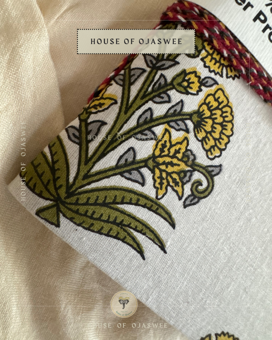 Fabric Diary - Floral Print (Beige)