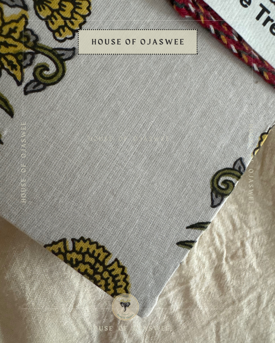Fabric Diary - Floral Print (Beige)