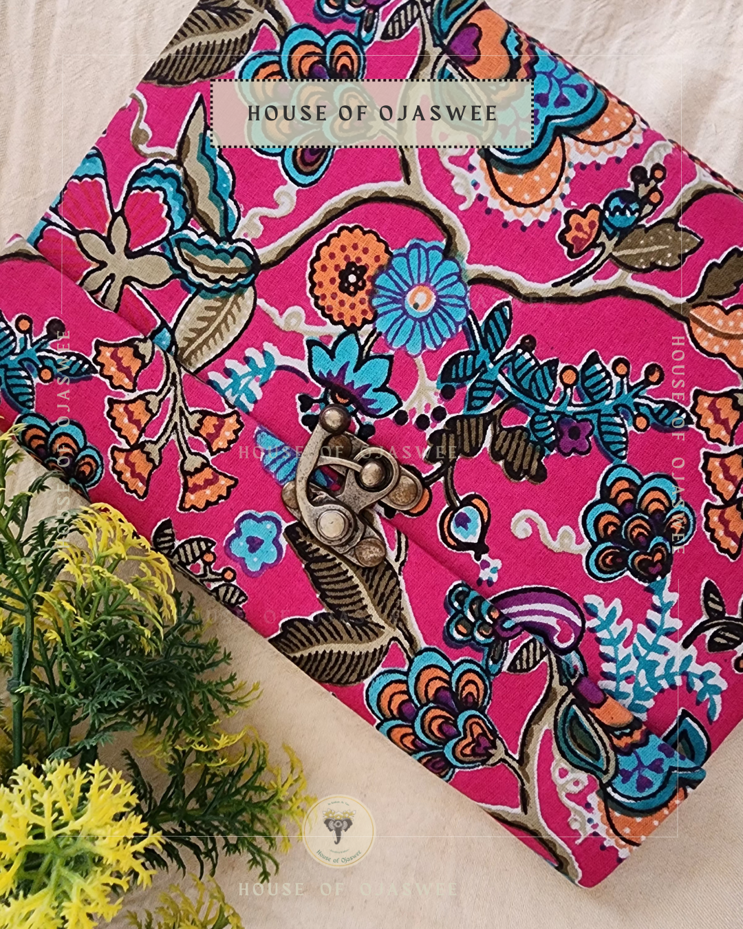 Fabric Diary - Floral Print (Pink)