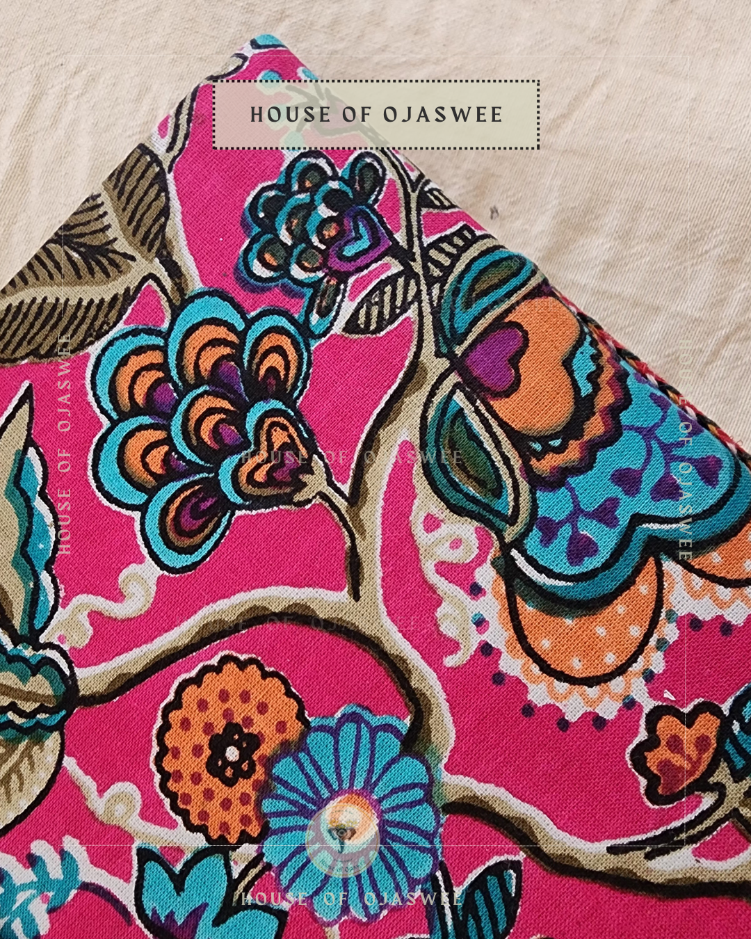 Fabric Diary - Floral Print (Pink)