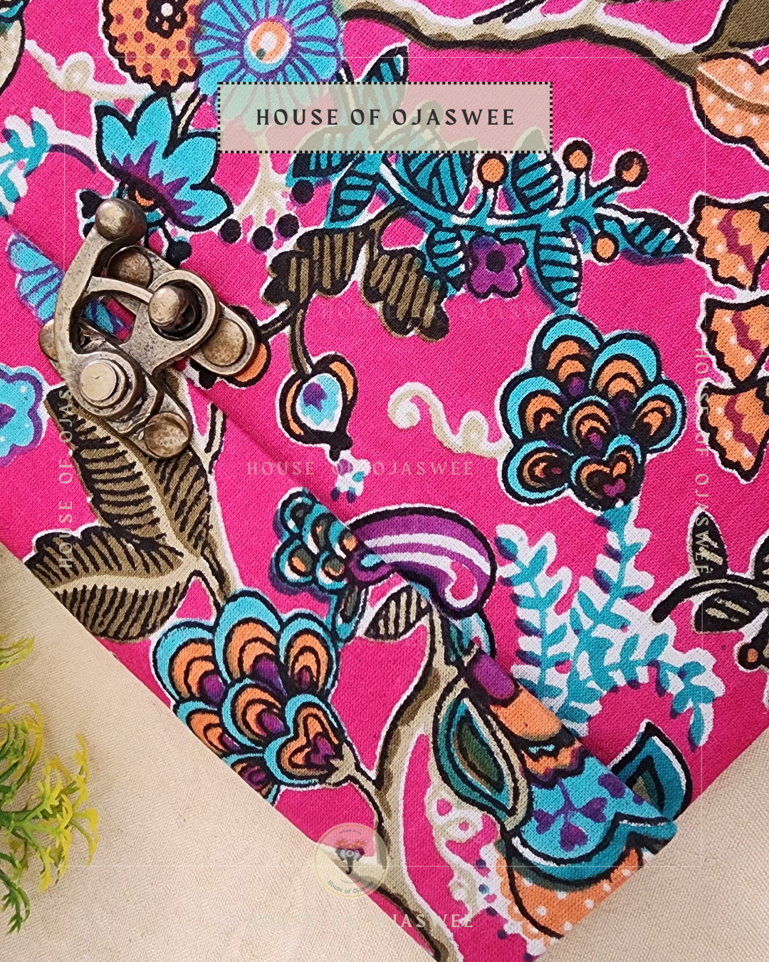 Fabric Diary - Floral Print (Pink)