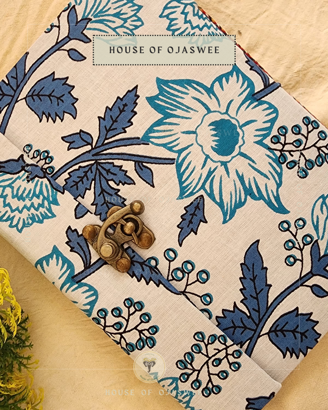 Fabric Diary - Floral Print (Blue)