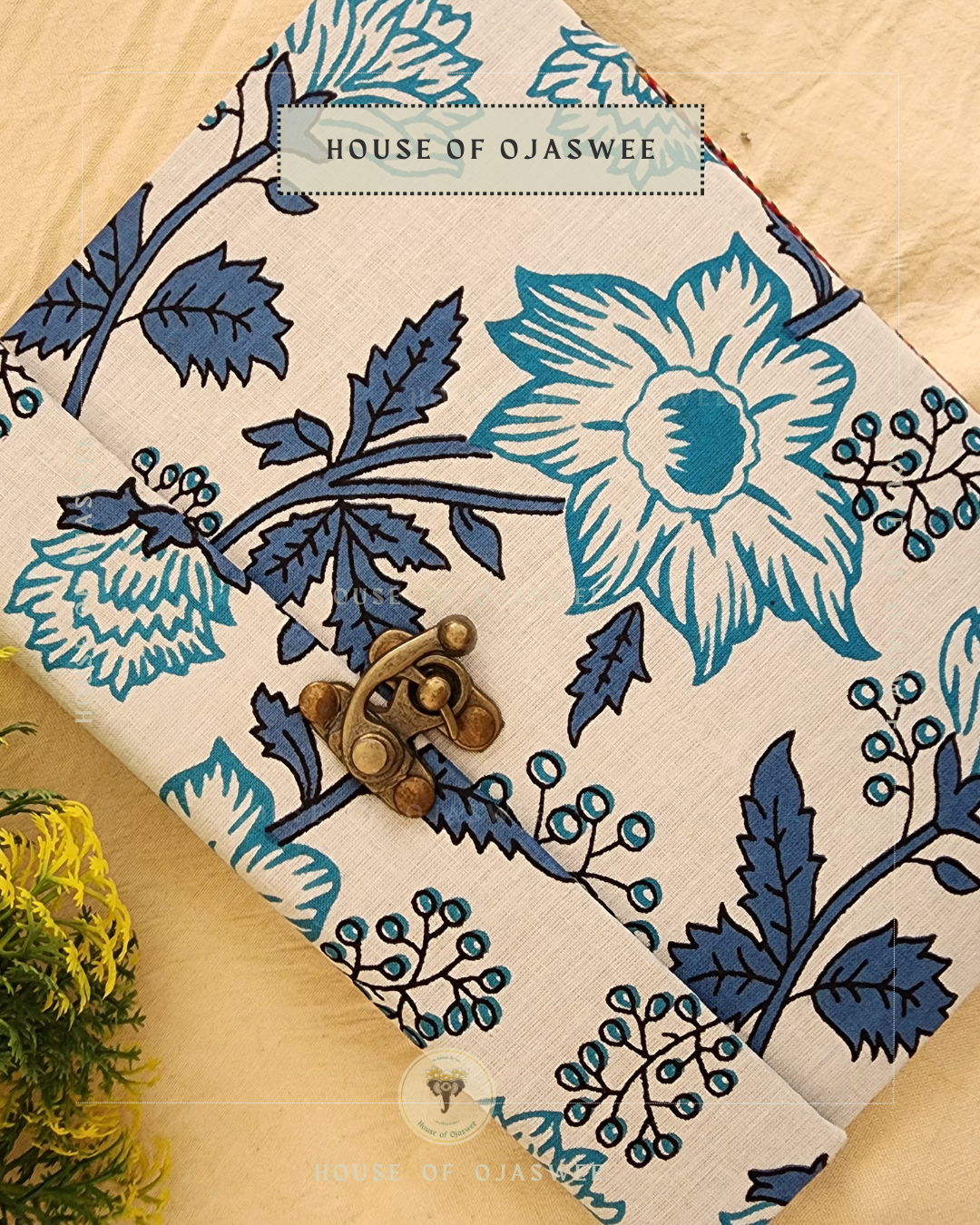 Fabric Diary - Floral Print (Blue)
