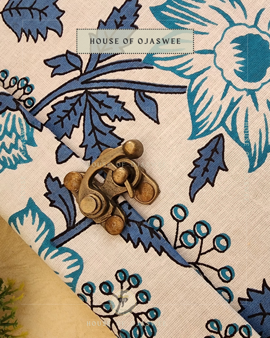 Fabric Diary - Floral Print (Blue)
