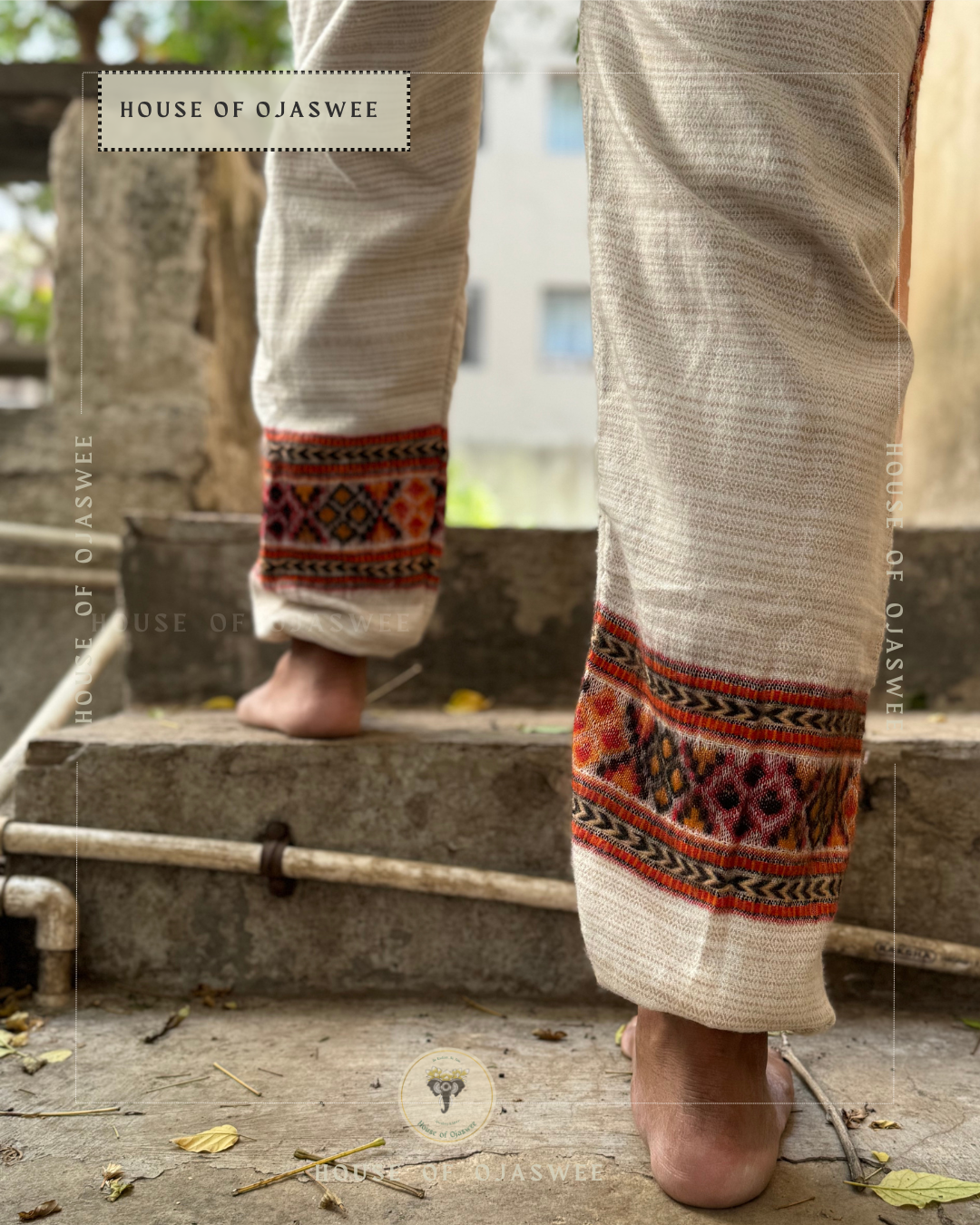 Himachali Pants - Cream 