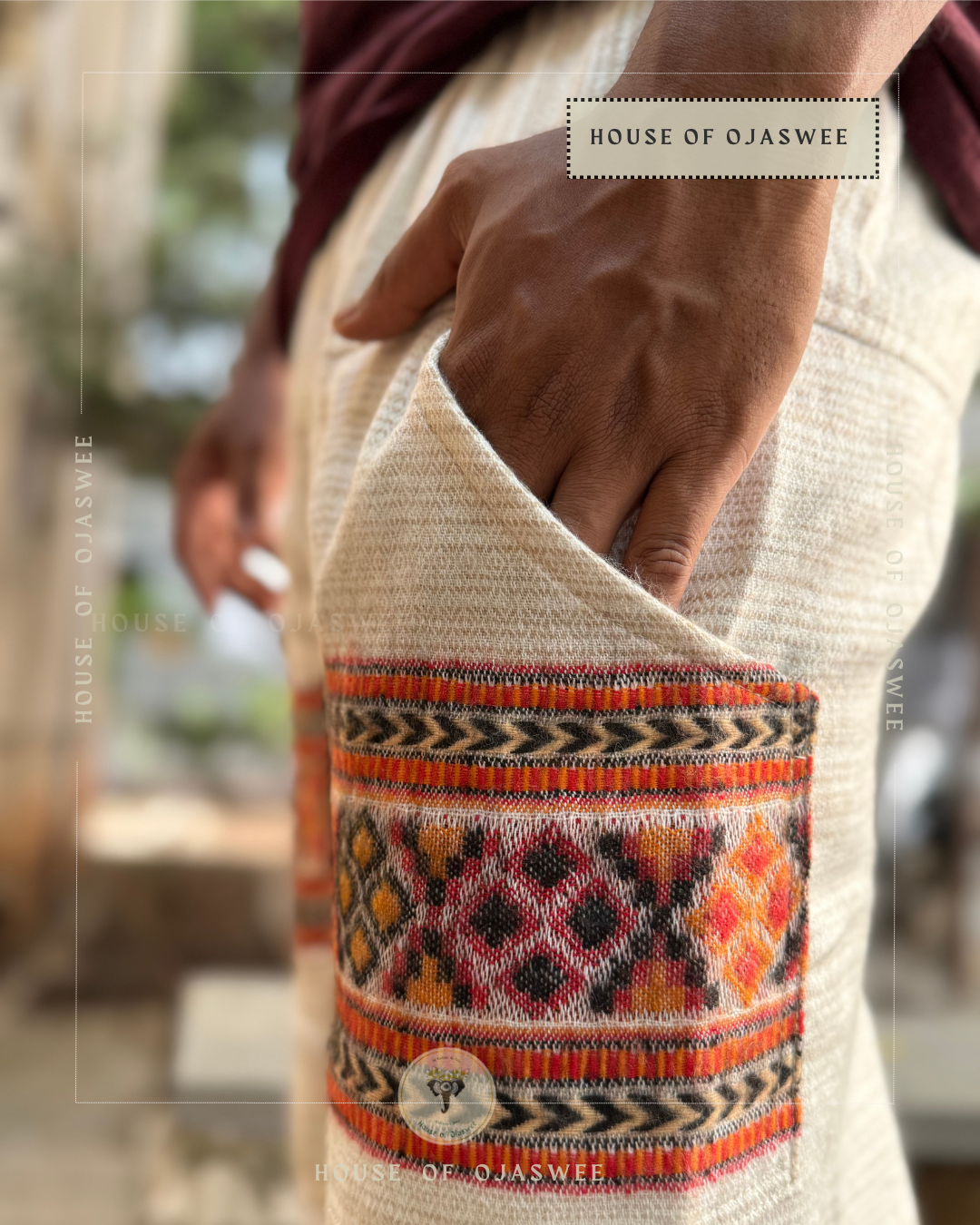 Himachali Pants - Cream 