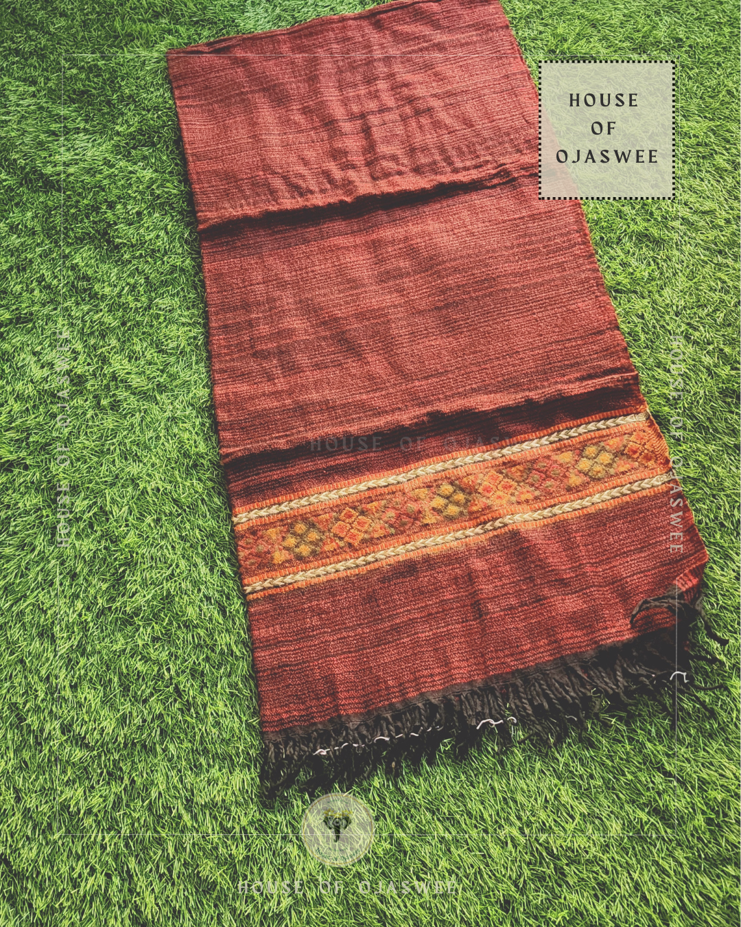 Himachali Plain Shawls - Maroon