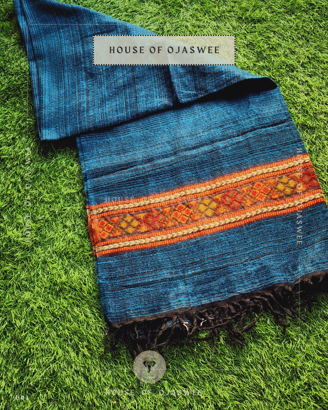 Himachali Plain Shawls - Blue