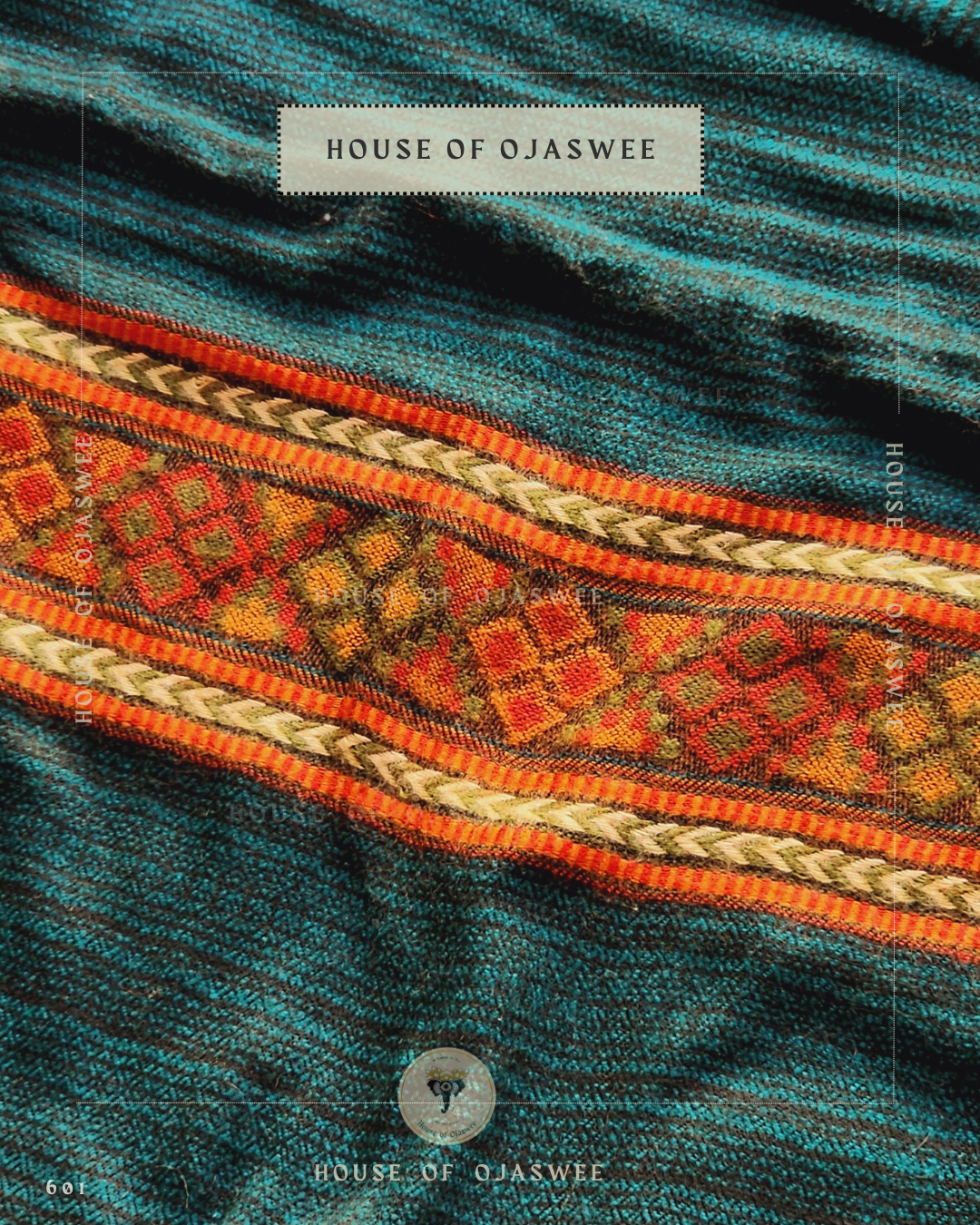 Himachali Plain Shawls - Blue