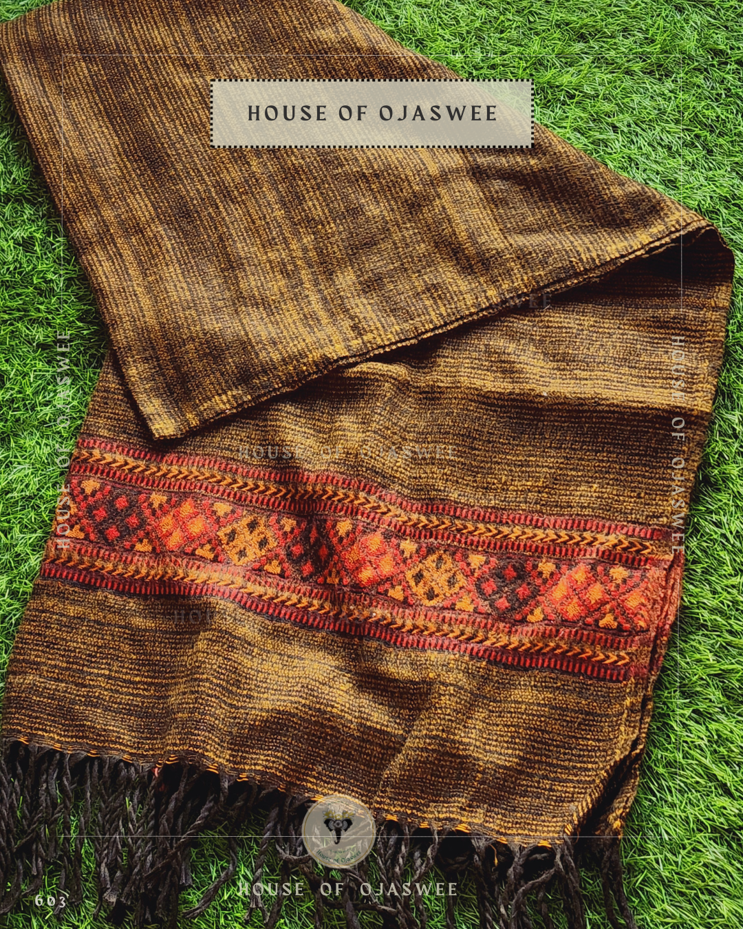 Himachali Plain Shawls - Mustard