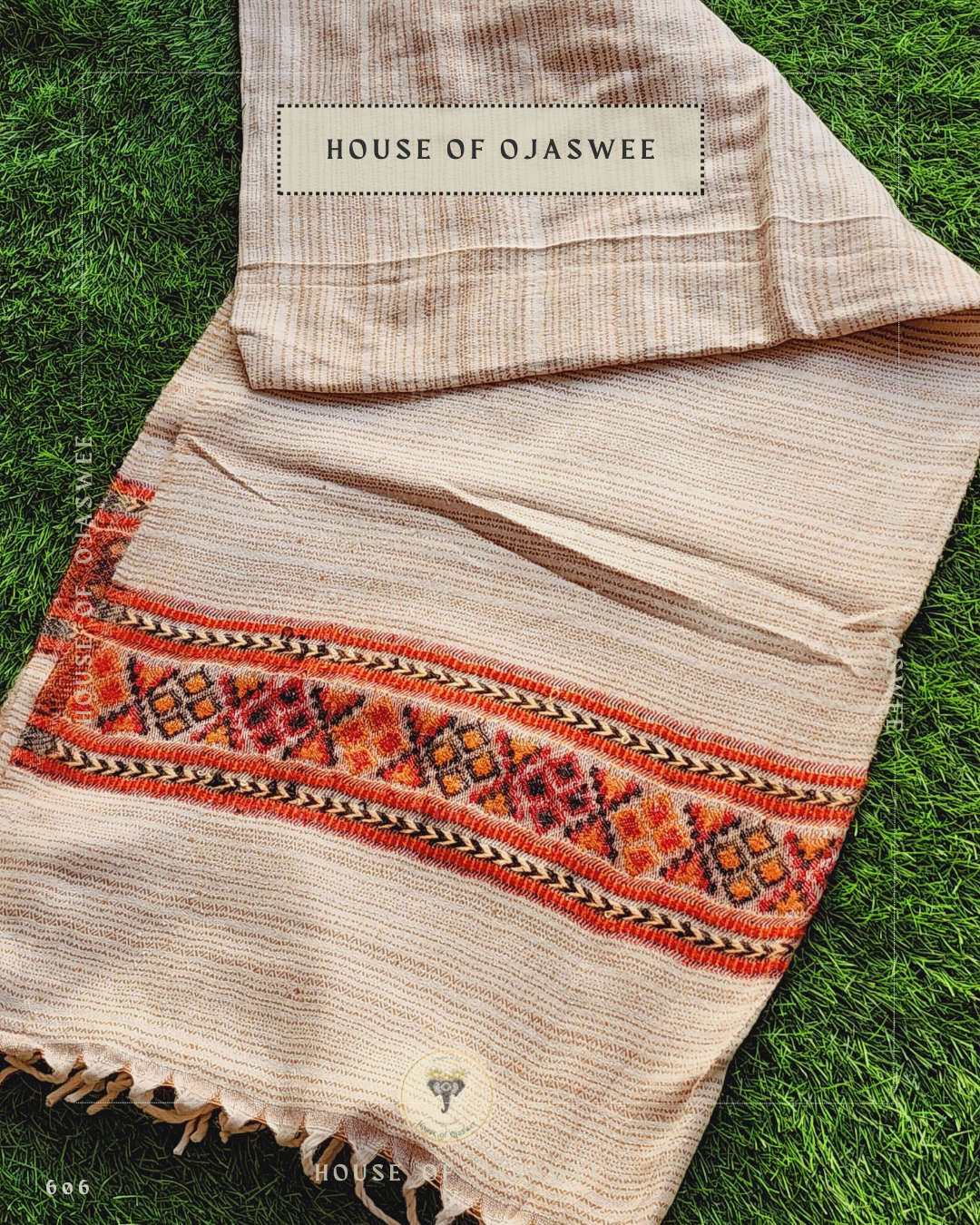 Himachali Plain Shawls - Cream