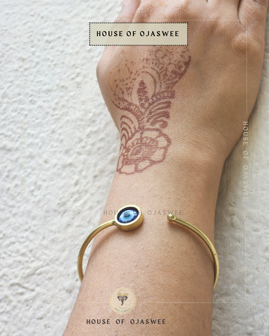 Matte Bracelet - Evil Eye