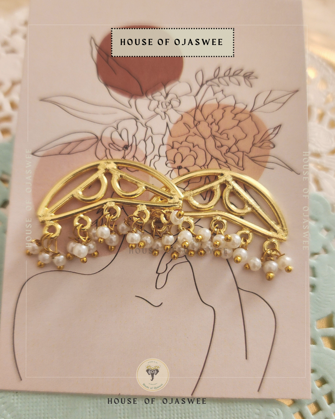 Engraved Earring