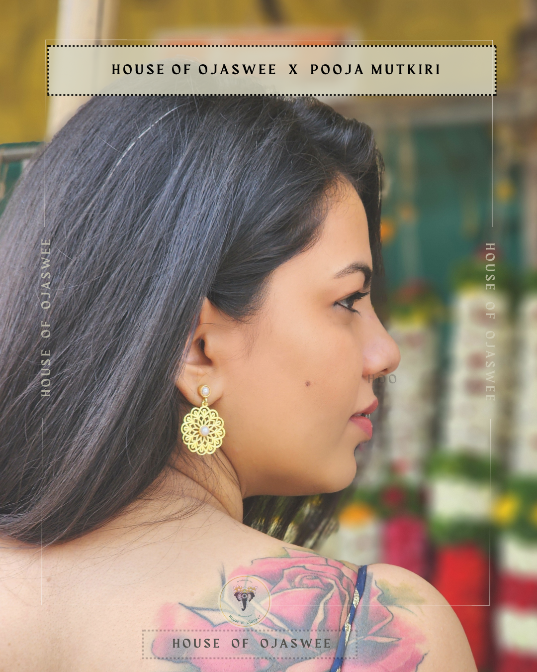 Adjustable - 1 Kada and Layered Earring