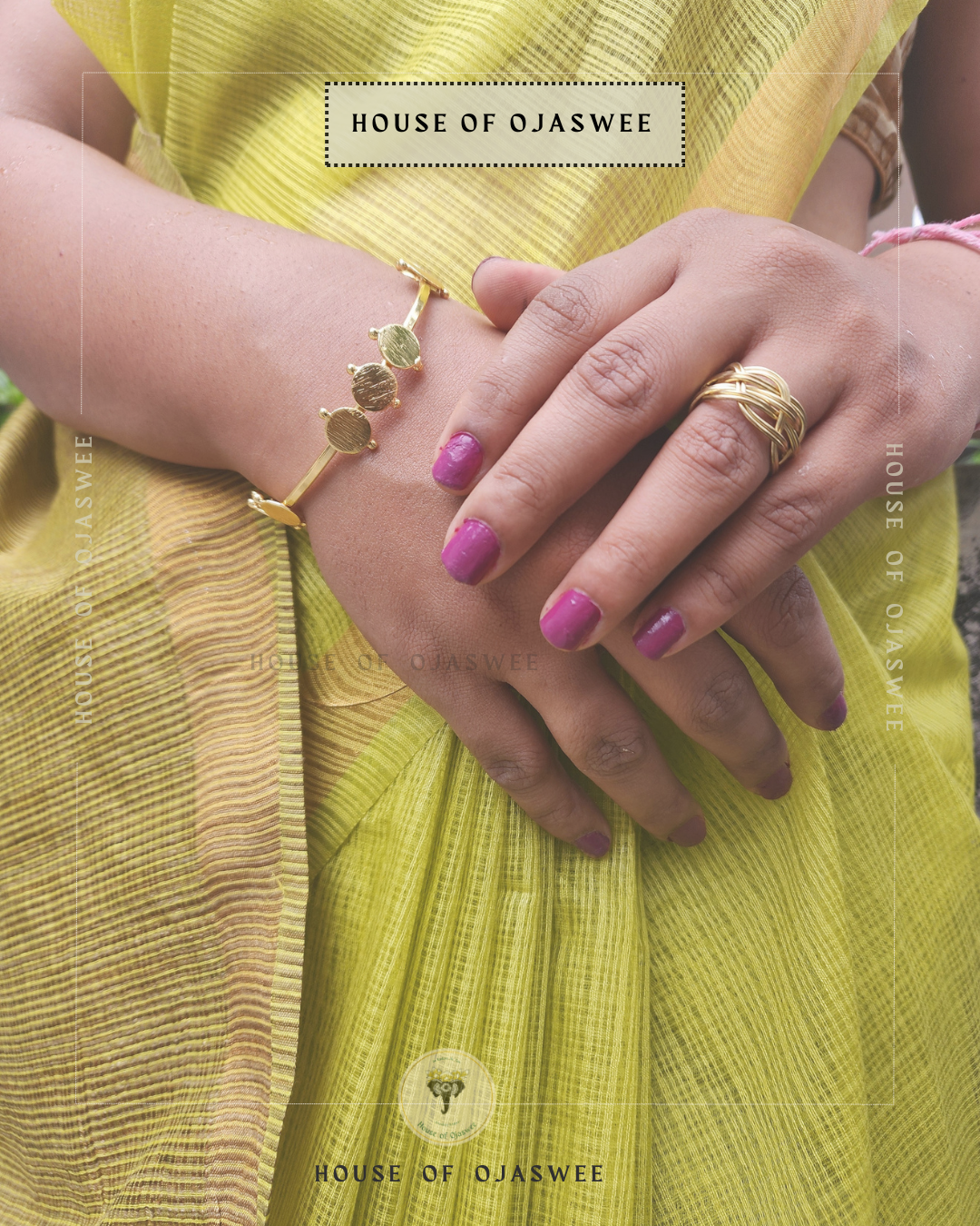 Adjustable - Finger Ring and 1 Kada