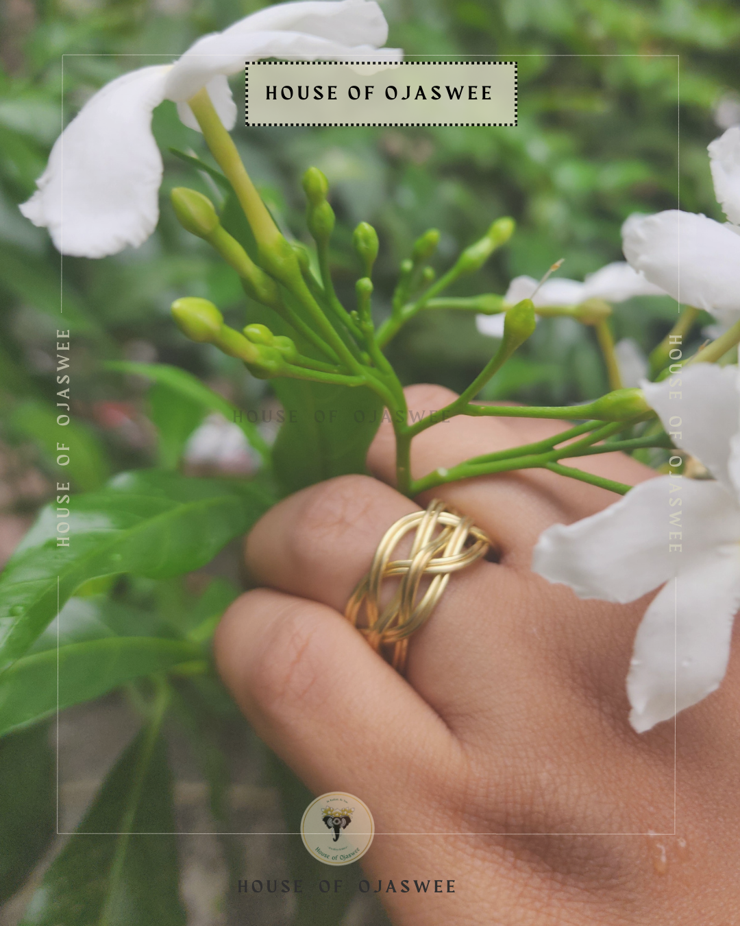 Adjustable - Finger Ring and 1 Kada