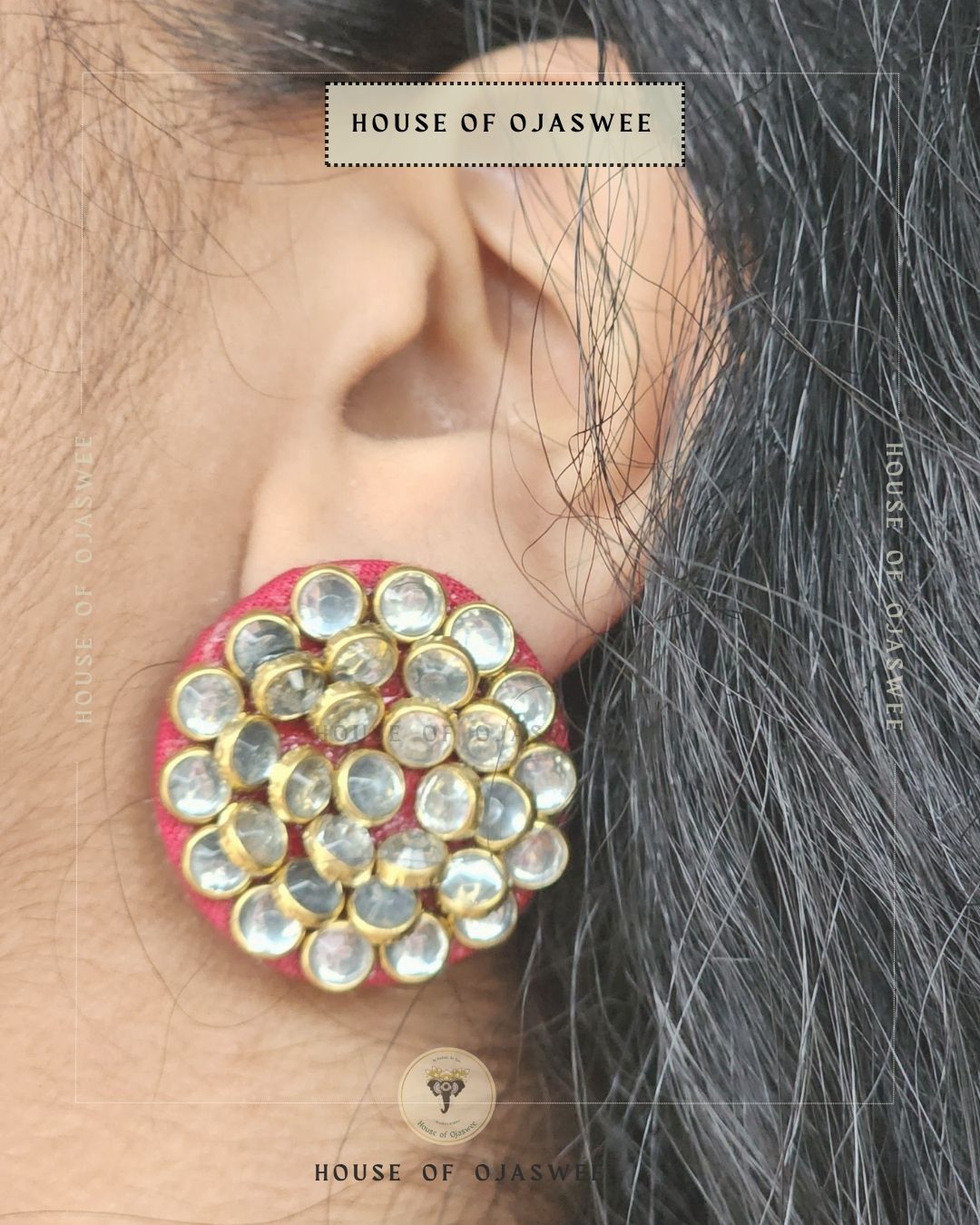 Kundan-Moti Choker [Design 4]