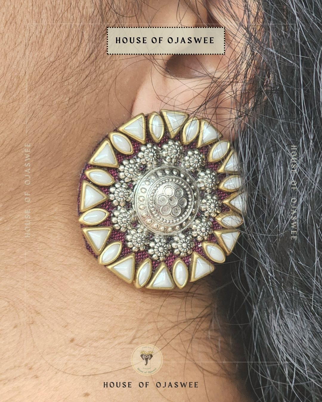 Kundan-Moti Choker [Design 3]