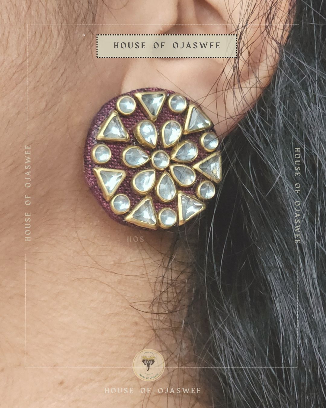 Kundan-Moti Choker [Design 1]