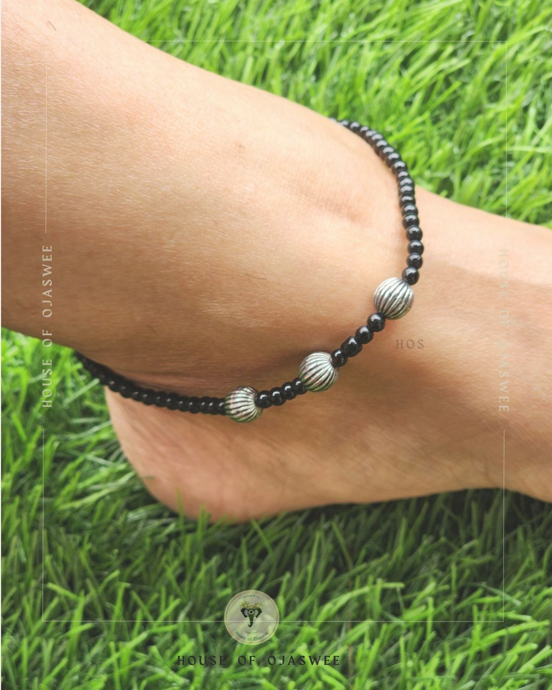 Silver Circle Anklets [single anklet only]