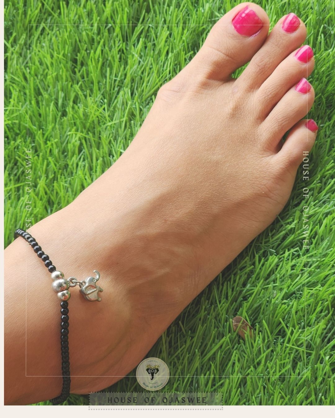 Single elephant Anklets[single anklet only]