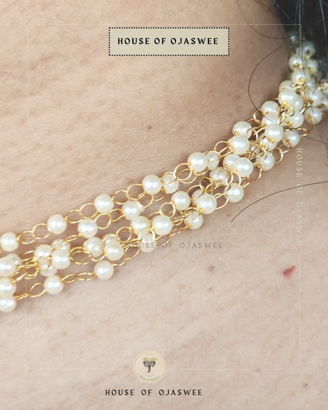 Kundan-Moti Choker [Design 5]