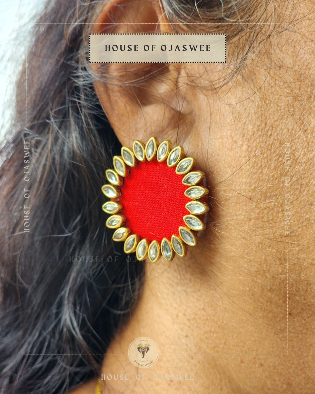 Three layered moti Necklace