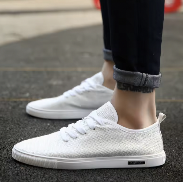 White Casual Sneakers