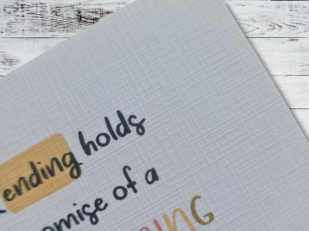 New Beginnings A6 Card & Envelope