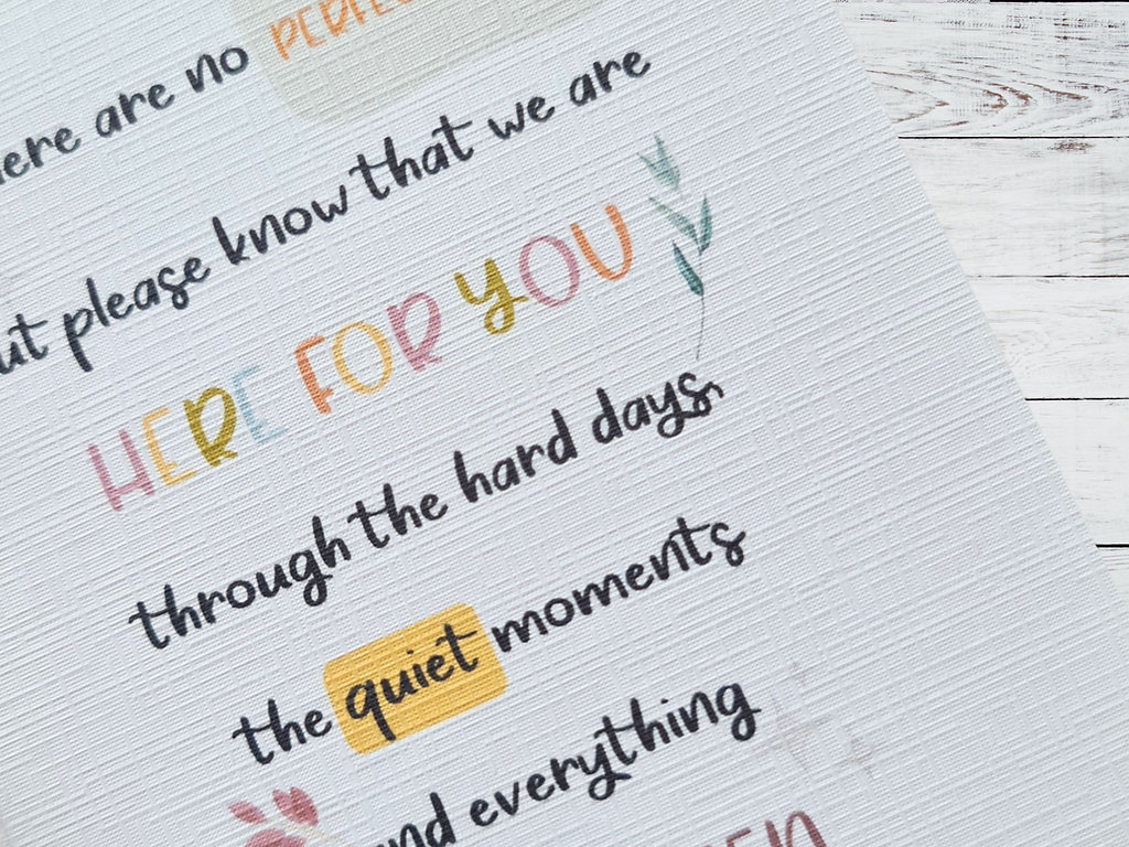 Sympathy A6 Card & Envelope