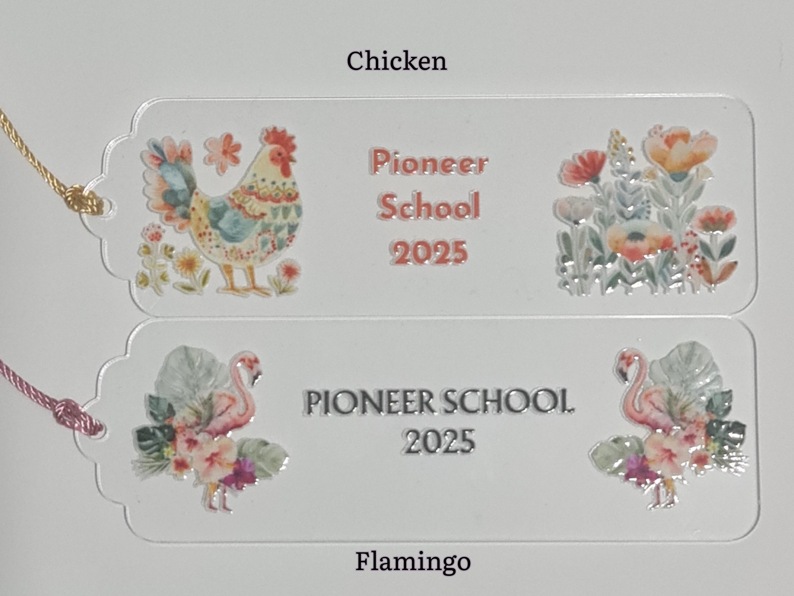 Pioneer School OR SKE 2025 Acrylic Bookmark