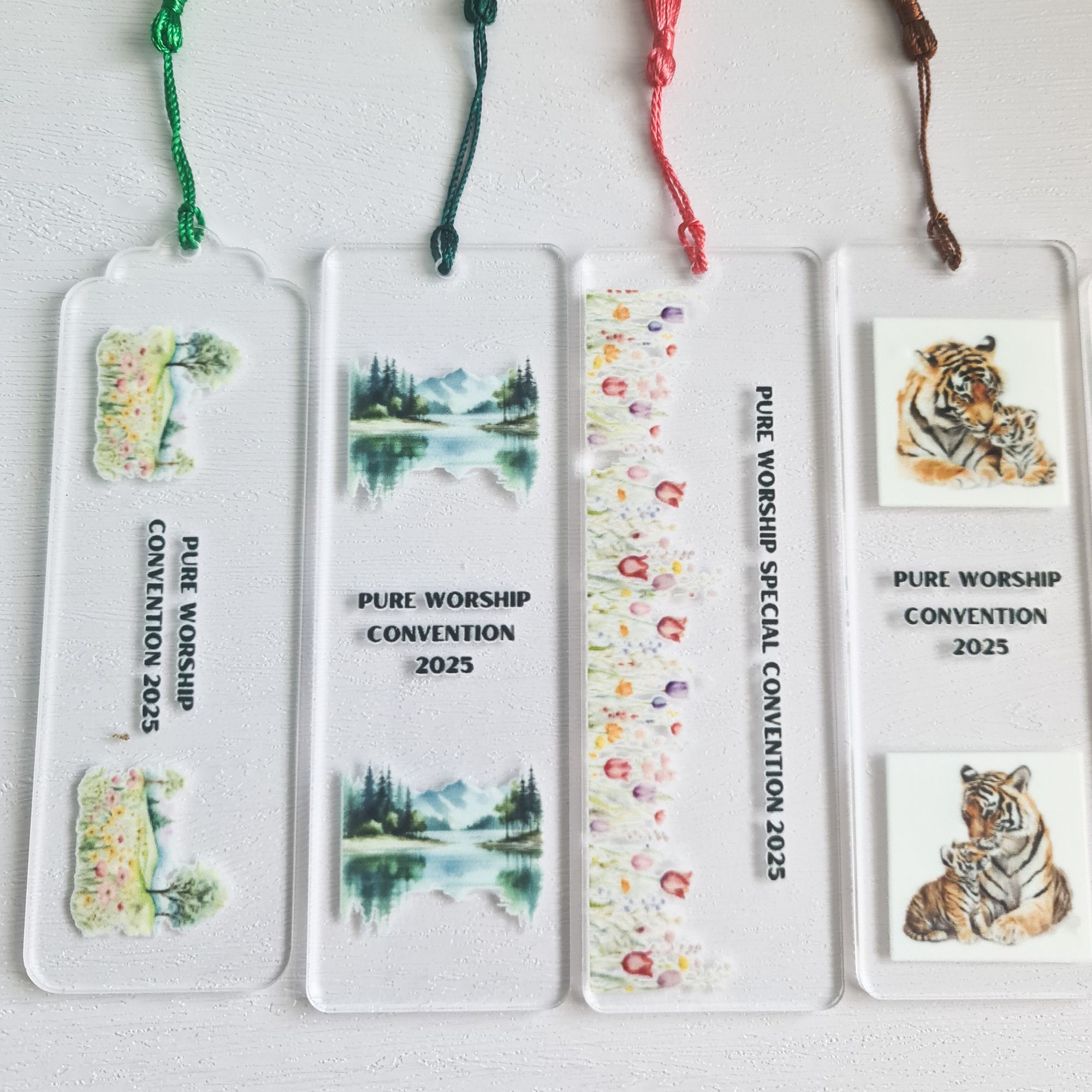 Pure Worship Convention 2025  Acrylic Bookmark