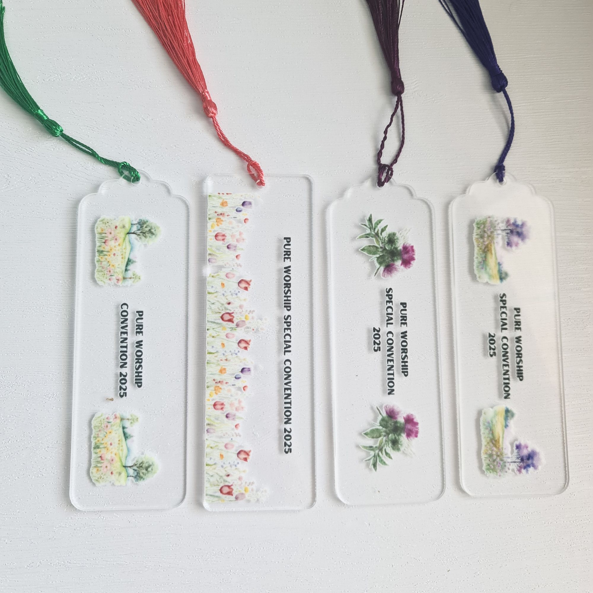 Pure Worship Convention 2025  Acrylic Bookmark